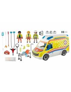 Playset Playmobil 71202 City Life Ambulance 67 Pieces 2