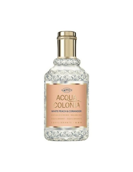 Unisex Perfume 4711 ACQUA COLONIA WHITE PEACH & CORIANDER EDC 50 ml