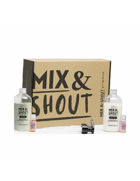Shampoo Mix & Shout Rutina Rizado Fortalecedor Lote 4 Pieces Curly hair