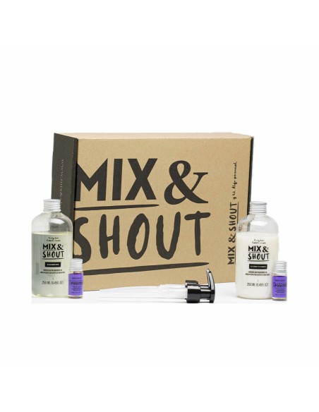 Shampoo Mix & Shout Rutina Rizado Protector Lote 4 Pieces Curly hair