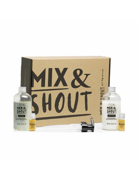 Shampoo Mix & Shout Rutina Reparador Lote Restorative Intense Treatment 4 Pieces