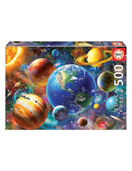 Puzzle Solar System Educa 18449 (500 pcs)