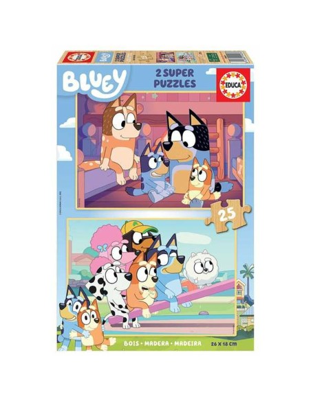 2-Puzzle Set Bluey 25 Pieces