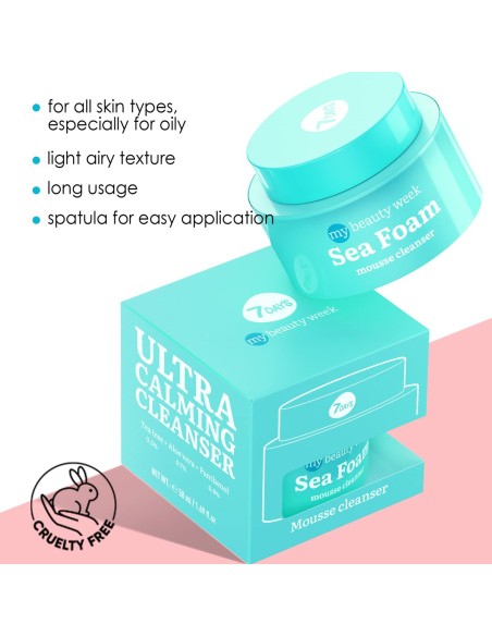 Cleansing Mousse 7DAYS MY BEAUTY WEEK 50 ml Soothing