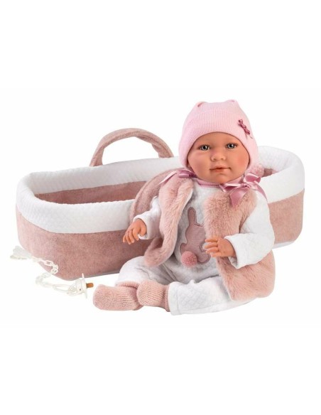 Baby Doll Llorens Mimi Pink 40 cm Carrycot