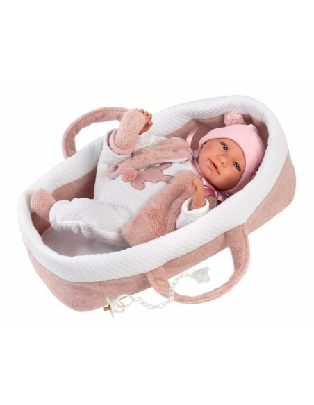Baby Doll Llorens Mimi Pink 40 cm Carrycot