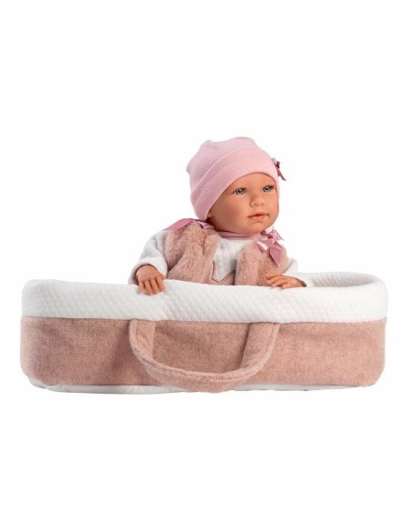 Baby Doll Llorens Mimi Pink 40 cm Carrycot