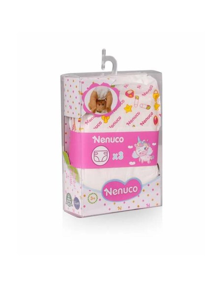 Diapers for Dolls Nenuco 3 Pieces