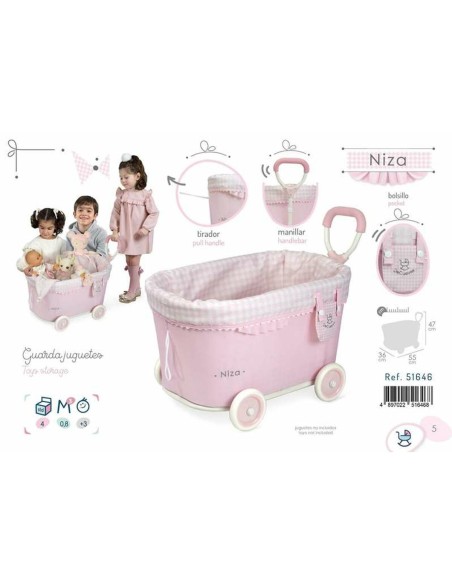 Dolls Accessories Decuevas Niza Trolley 36 x 55 x 47 cm