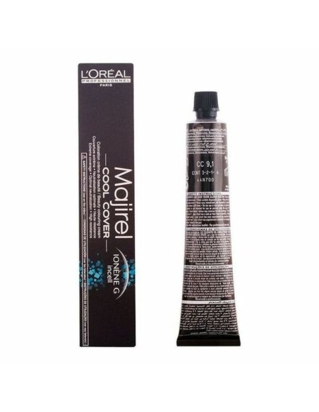 Permanent Dye Majirel Cool-Cover L'Oreal Professionnel Paris 0000017696 Light Ash Blonde 50 ml