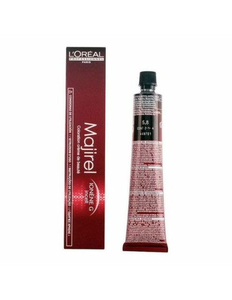 Permanent Dye Majirel L'Oreal Professionnel Paris LMAJ58 (50 ml) Nº 5,8 50 ml
