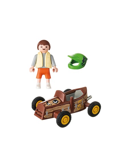 Playset Playmobil Karting 6 Pieces