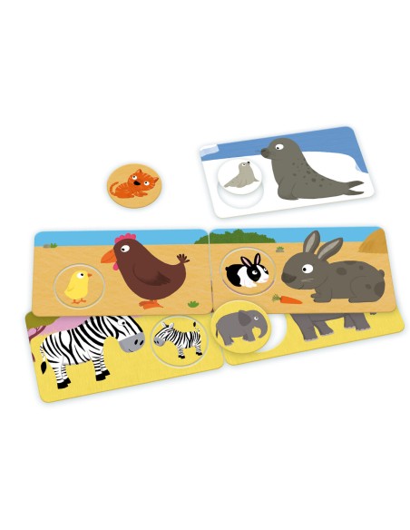 Board game Nathan Moms and Babies (FR) Multicolour (French)
