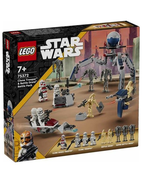Construction set Lego Star Wars 75372 Clone Trooper & Battle Droid Multicolour