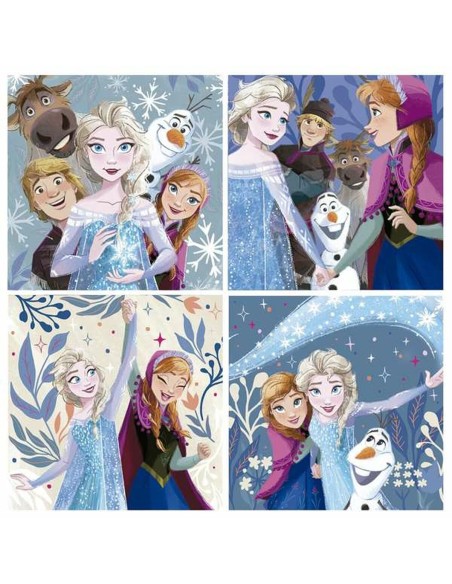 Puzzle Frozen Progressive difficulty