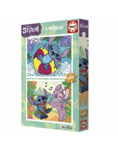 2-Puzzle Set Stitch 100 Pieces 2