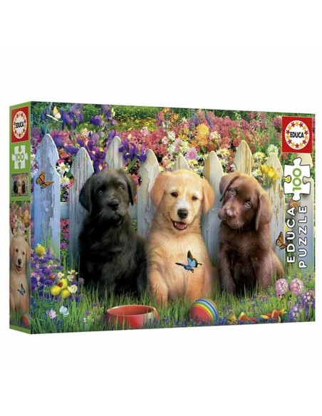 Puzzle Educa Doggies 100 Pieces