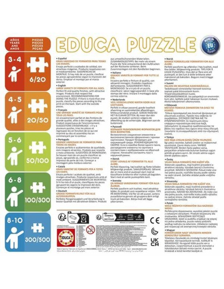 Puzzle Educa Doggies 100 Pieces