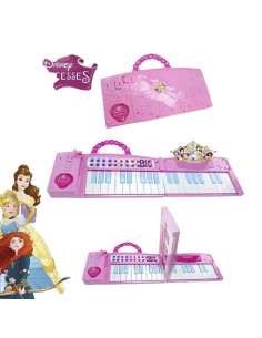 Toy piano Disney Princess Electric Foldable Pink 2