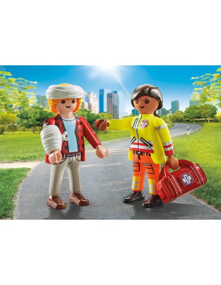Playset Playmobil 71506 Doctor 6 Pieces