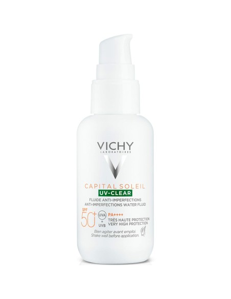 Sun Screen Lotion Vichy Capital Soleil Uv Clear Anti-imperfections Spf 50 (40 ml)
