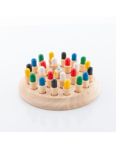 Wooden Memory Chess Taeda InnovaGoods 26 Pieces