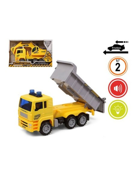 Truck Public Works Yellow