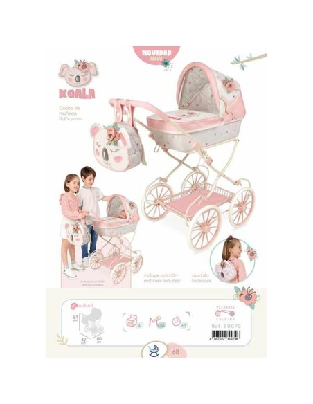 Doll Stroller Decuevas Koala 42 x 80 x 81 cm
