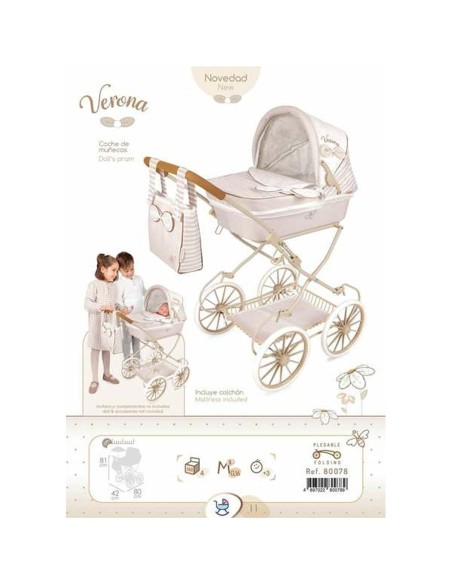 Doll Stroller Decuevas Verona 42 x 80 x 81 cm