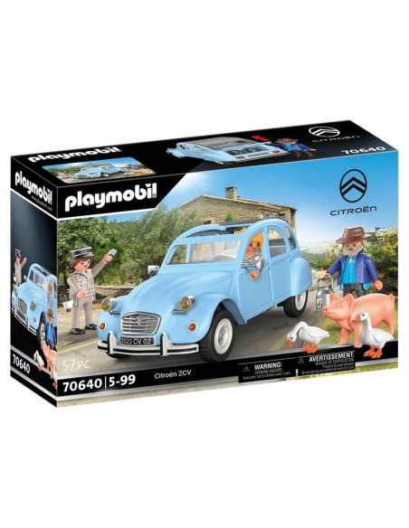Vehicle Playset Playmobil Blue Car 57 Pieces