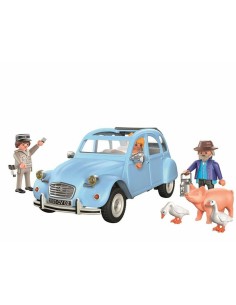 Vehicle Playset Playmobil Blue Car 57 Pieces 2