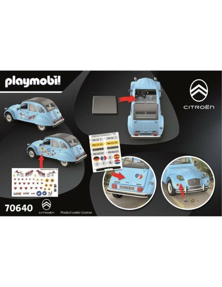Vehicle Playset Playmobil Blue Car 57 Pieces
