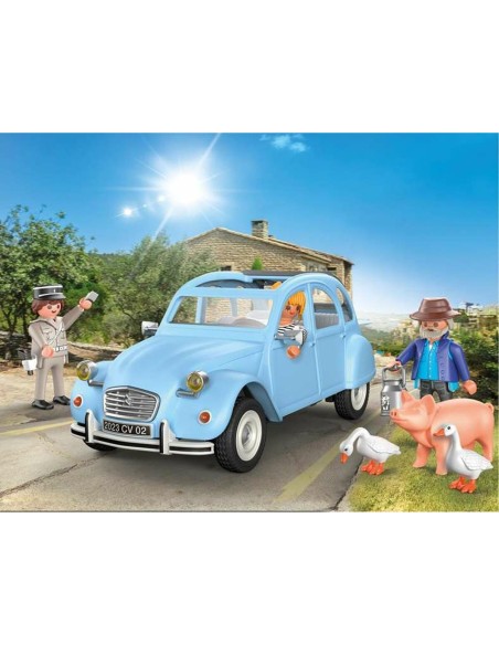 Vehicle Playset Playmobil Blue Car 57 Pieces