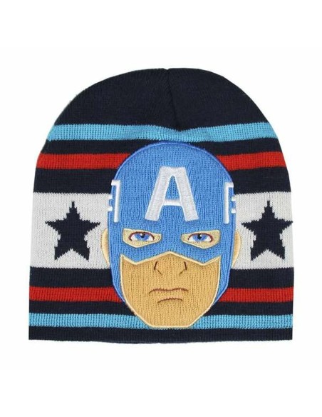 Child Hat Captain America The Avengers Dark blue