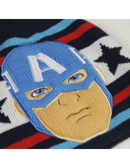 Child Hat Captain America The Avengers Dark blue