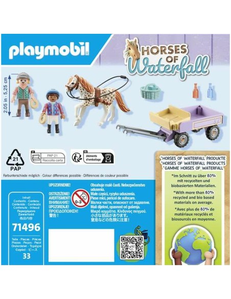 Vehicle Playset Playmobil 71496 33 Pieces