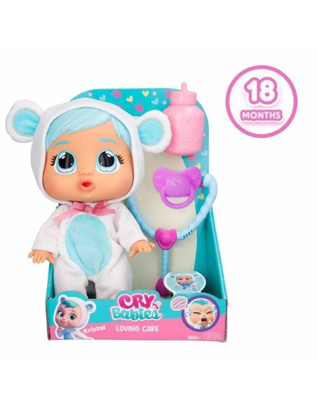 Baby Doll Cry Babies IMC Toys Kristal Loving Care 26 cm