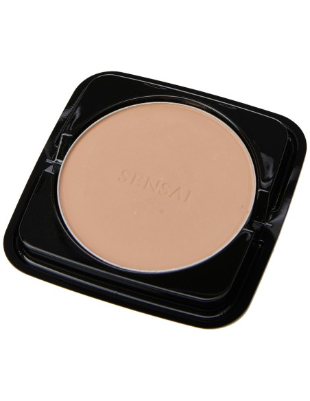 Powder Make-up Base Sensai Total Finish Nº TF103 Warm beige Spf 10 11 g Refill