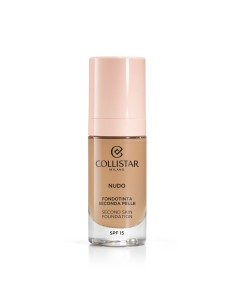 Fluid Foundation Make-up Collistar NUDO Nº 4N Sabbia Spf 15 30 ml