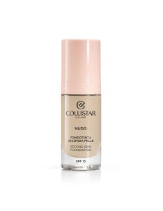 Fluid Foundation Make-up Collistar NUDO Nº 1N Avorio Spf 15 30 ml