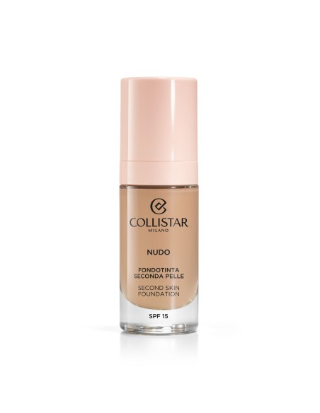 Fluid Foundation Make-up Collistar NUDO Nº 3R Naturale rosato Spf 15 30 ml