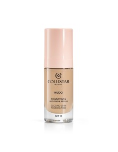 Fluid Foundation Make-up Collistar NUDO Nº 2N Beige Spf 15 30 ml