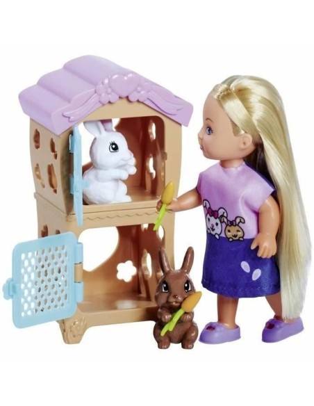 Baby doll Simba Steffi Love - Familia de conejos + Evi love
