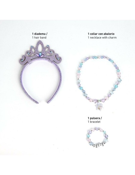 Necklace and Bracelets set Frozen