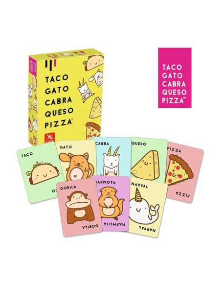 Educational Game Lúdilo Taco, Gato, Cabra, Queso, Pizza