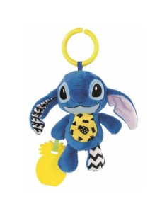 Fluffy toy Stitch 15 x 25 x 6 cm Multicolour Polyester Plastic