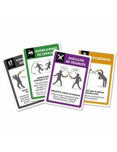Board game Asmodee Vamos a pegarnos con espadas de mentira 2