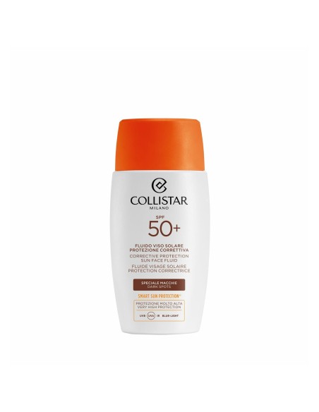 Facial Sun Cream Collistar PERFECT TANNING Spf 50 Spf 50+ 50 ml Anti-stain