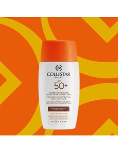 Facial Sun Cream Collistar PERFECT TANNING Spf 50 Spf 50+ 50 ml Anti-stain 2