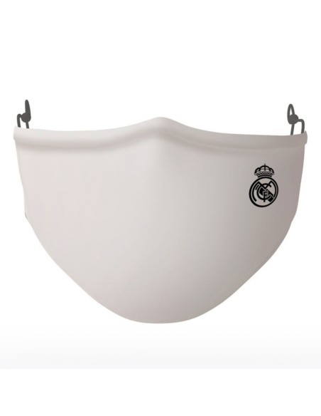 Hygienic Reusable Fabric Mask Real Madrid C.F. SF430915 White